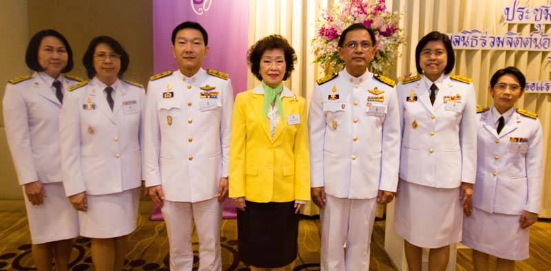 พระองค์โสมฯ เสด็จทรงเป็นประธานการประชุมใหญ่ มูลนิธิร่วมจิตต์น้อมเกล้าฯ