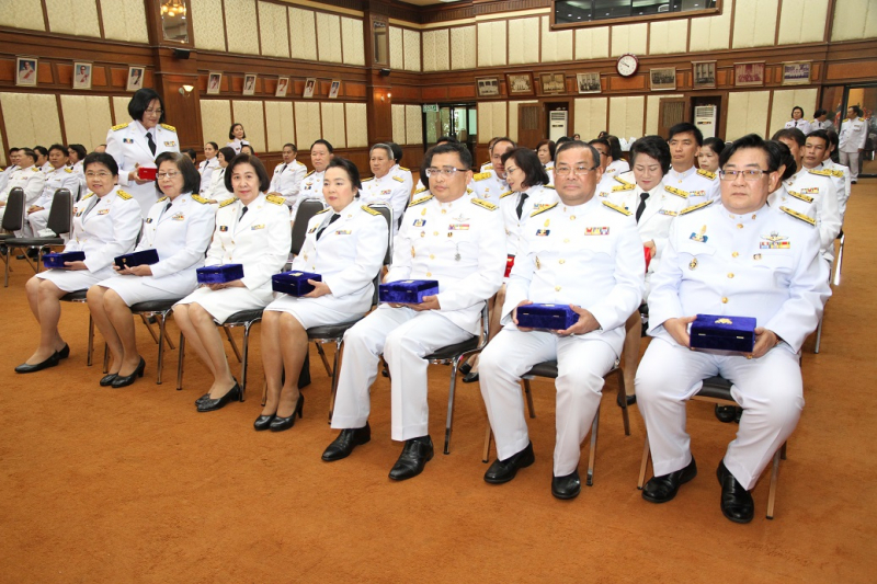 พิธีรับพระราชทานเครื่องราชอิสริยาภรณ์ ประจำปี 2560