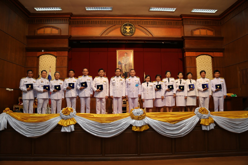 พิธีรับพระราชทานเครื่องราชอิสริยาภรณ์ ประจำปี 2560