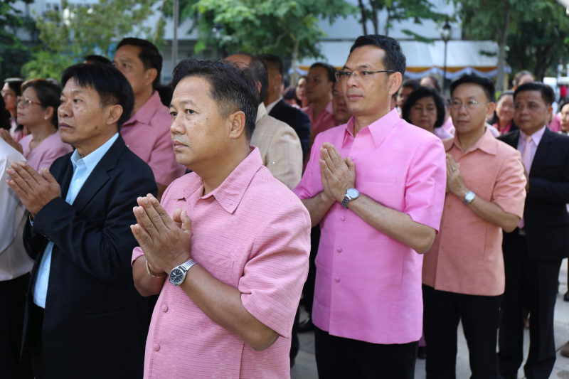 พิธีบวงสรวงเนื่องในวันคล้ายวันสถาปนา สำนักงานการตรวจเงินแผ่นดิน ครบรอบ 104 ปี