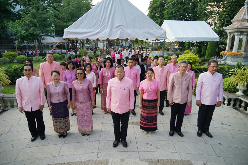 พิธีบวงสรวงเนื่องในวันคล้ายวันสถาปนา สำนักงานการตรวจเงินแผ่นดิน ครบรอบ 104 ปี