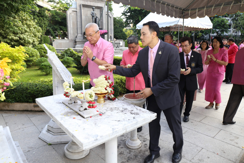 พิธีบวงสรวงเนื่องในวันคล้ายวันสถาปนา สำนักงานการตรวจเงินแผ่นดิน ครบรอบ 104 ปี