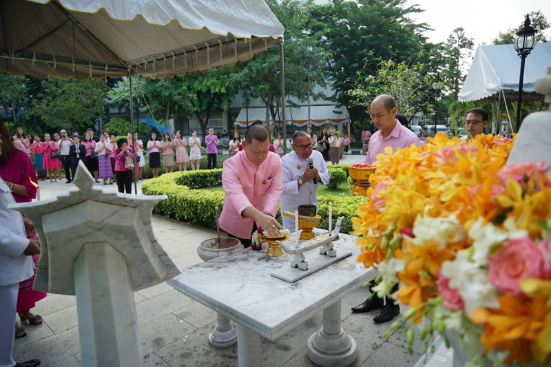 พิธีบวงสรวงเนื่องในวันคล้ายวันสถาปนา สำนักงานการตรวจเงินแผ่นดิน ครบรอบ 104 ปี