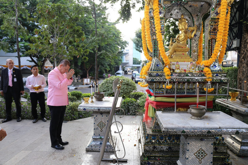 พิธีบวงสรวงเนื่องในวันคล้ายวันสถาปนา สำนักงานการตรวจเงินแผ่นดิน ครบรอบ 104 ปี