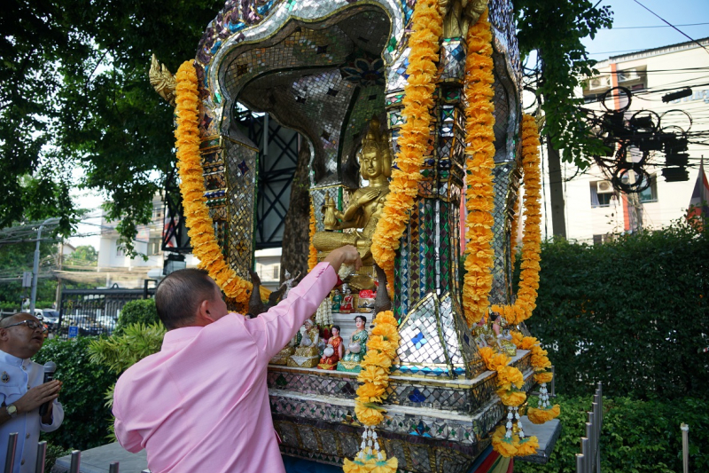 พิธีบวงสรวงเนื่องในวันคล้ายวันสถาปนา สำนักงานการตรวจเงินแผ่นดิน ครบรอบ 104 ปี