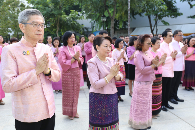 พิธีบวงสรวงเนื่องในวันคล้ายวันสถาปนา สำนักงานการตรวจเงินแผ่นดิน ครบรอบ 104 ปี