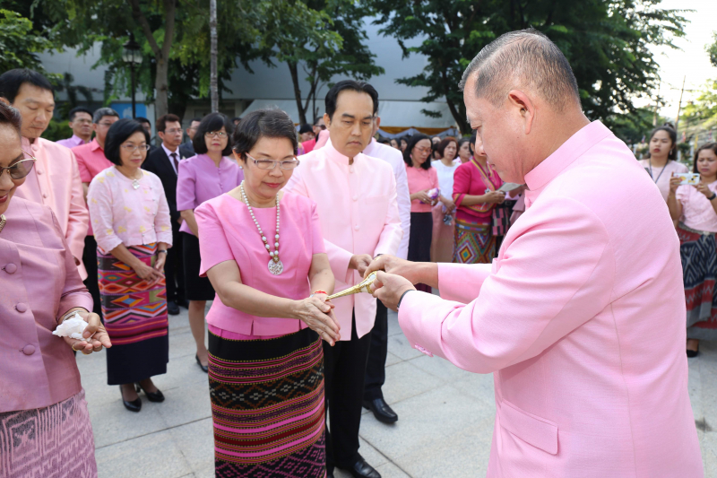 พิธีบวงสรวงเนื่องในวันคล้ายวันสถาปนา สำนักงานการตรวจเงินแผ่นดิน ครบรอบ 104 ปี