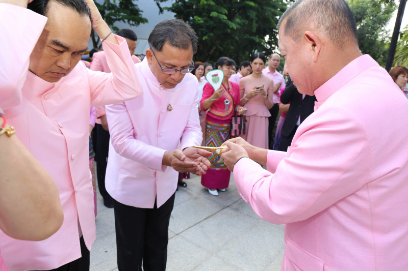 พิธีบวงสรวงเนื่องในวันคล้ายวันสถาปนา สำนักงานการตรวจเงินแผ่นดิน ครบรอบ 104 ปี