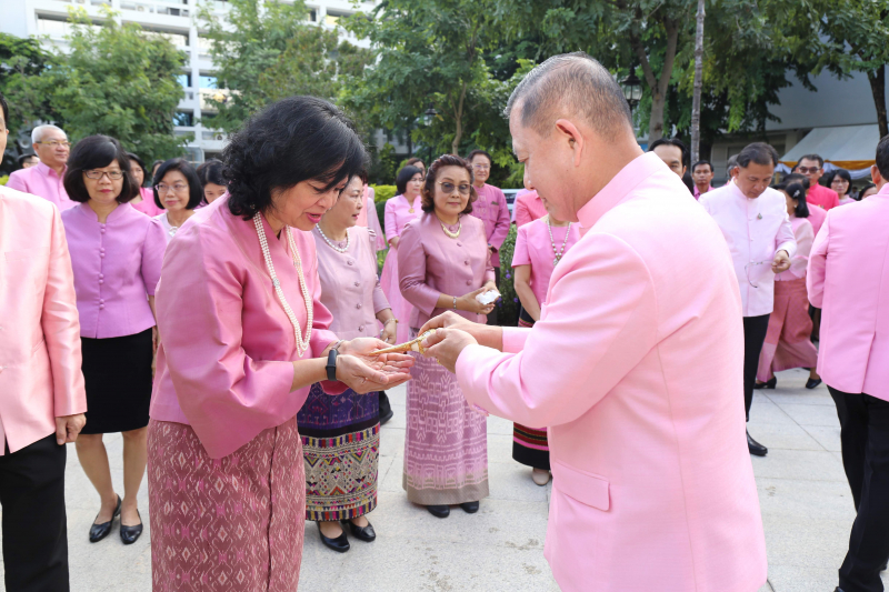 พิธีบวงสรวงเนื่องในวันคล้ายวันสถาปนา สำนักงานการตรวจเงินแผ่นดิน ครบรอบ 104 ปี