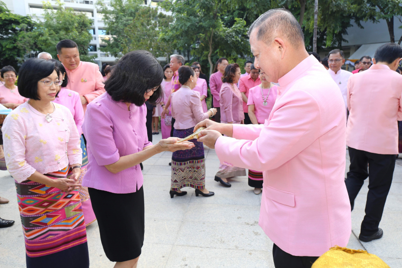 พิธีบวงสรวงเนื่องในวันคล้ายวันสถาปนา สำนักงานการตรวจเงินแผ่นดิน ครบรอบ 104 ปี