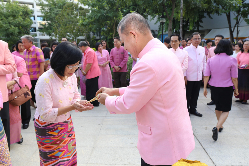 พิธีบวงสรวงเนื่องในวันคล้ายวันสถาปนา สำนักงานการตรวจเงินแผ่นดิน ครบรอบ 104 ปี
