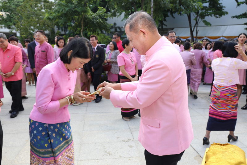 พิธีบวงสรวงเนื่องในวันคล้ายวันสถาปนา สำนักงานการตรวจเงินแผ่นดิน ครบรอบ 104 ปี
