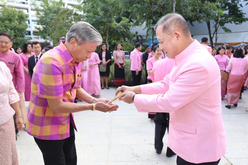 พิธีบวงสรวงเนื่องในวันคล้ายวันสถาปนา สำนักงานการตรวจเงินแผ่นดิน ครบรอบ 104 ปี