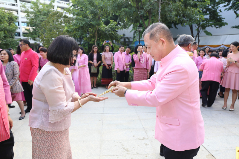 พิธีบวงสรวงเนื่องในวันคล้ายวันสถาปนา สำนักงานการตรวจเงินแผ่นดิน ครบรอบ 104 ปี