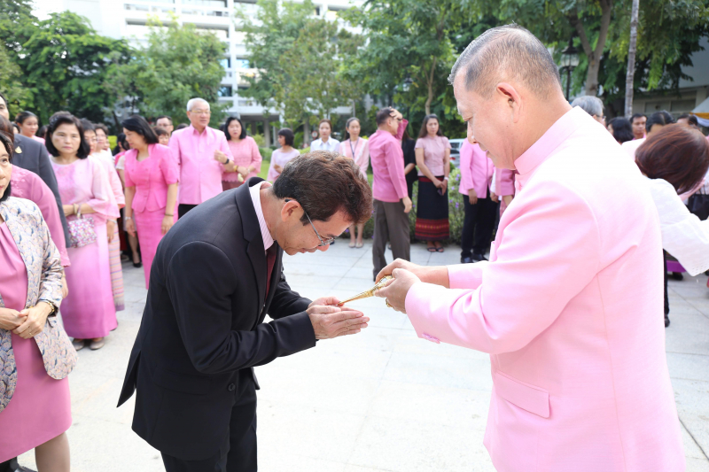 พิธีบวงสรวงเนื่องในวันคล้ายวันสถาปนา สำนักงานการตรวจเงินแผ่นดิน ครบรอบ 104 ปี