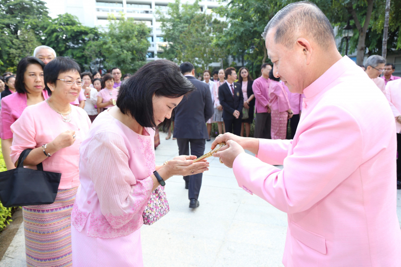 พิธีบวงสรวงเนื่องในวันคล้ายวันสถาปนา สำนักงานการตรวจเงินแผ่นดิน ครบรอบ 104 ปี