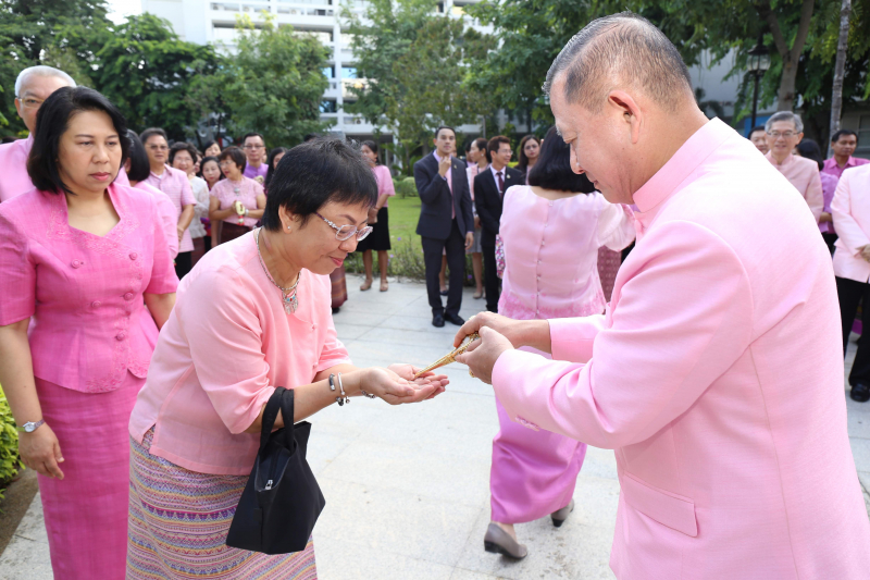 พิธีบวงสรวงเนื่องในวันคล้ายวันสถาปนา สำนักงานการตรวจเงินแผ่นดิน ครบรอบ 104 ปี