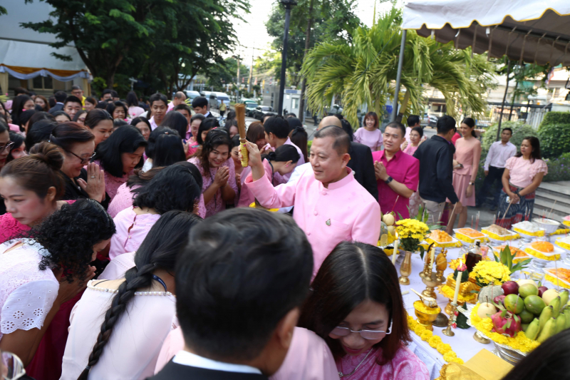 พิธีบวงสรวงเนื่องในวันคล้ายวันสถาปนา สำนักงานการตรวจเงินแผ่นดิน ครบรอบ 104 ปี