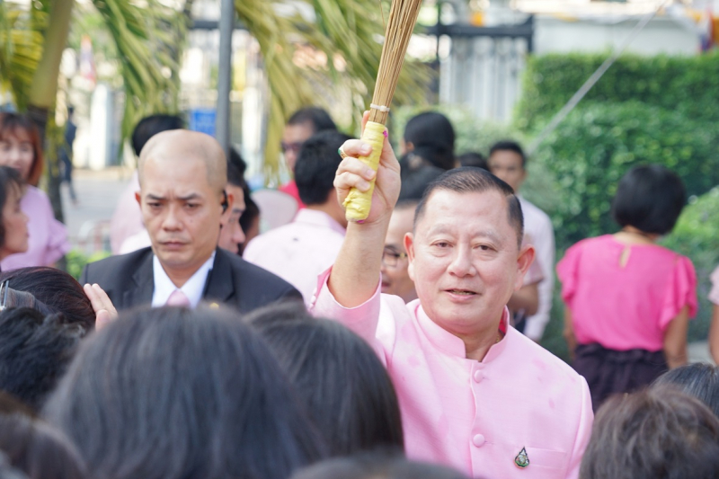 พิธีบวงสรวงเนื่องในวันคล้ายวันสถาปนา สำนักงานการตรวจเงินแผ่นดิน ครบรอบ 104 ปี