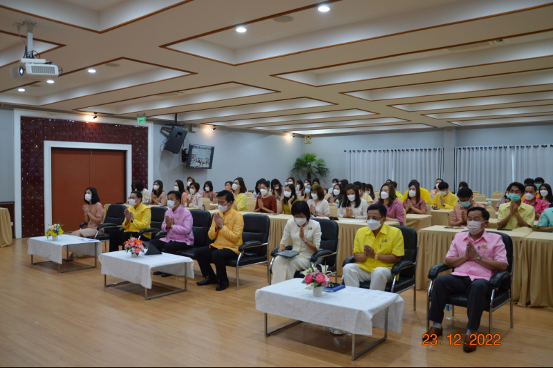 สำนักงานการตรวจเงินแผ่นดินประกอบพิธีเจริญพระพุทธมนต์และเจริญจิตตภาวนาถวายพระพรชัยมงคลแด่สมเด็จพระเจ้าลูกเธอ เจ้าฟ้าพัชรกิติยาภา 