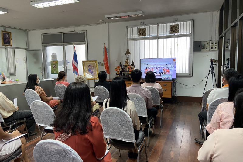 สำนักงานการตรวจเงินแผ่นดินประกอบพิธีเจริญพระพุทธมนต์และเจริญจิตตภาวนาถวายพระพรชัยมงคลแด่สมเด็จพระเจ้าลูกเธอ เจ้าฟ้าพัชรกิติยาภา 