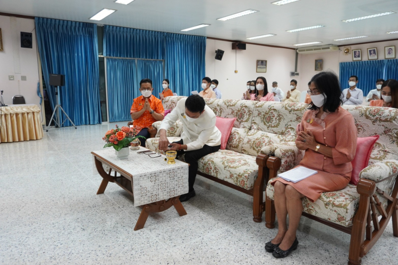 สำนักงานการตรวจเงินแผ่นดินประกอบพิธีเจริญพระพุทธมนต์และเจริญจิตตภาวนาถวายพระพรชัยมงคลแด่สมเด็จพระเจ้าลูกเธอ เจ้าฟ้าพัชรกิติยาภา 