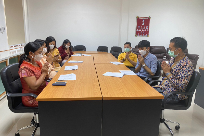 สำนักงานการตรวจเงินแผ่นดินประกอบพิธีเจริญพระพุทธมนต์และเจริญจิตตภาวนาถวายพระพรชัยมงคลแด่สมเด็จพระเจ้าลูกเธอ เจ้าฟ้าพัชรกิติยาภา 