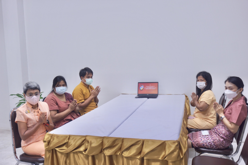 สำนักงานการตรวจเงินแผ่นดินประกอบพิธีเจริญพระพุทธมนต์และเจริญจิตตภาวนาถวายพระพรชัยมงคลแด่สมเด็จพระเจ้าลูกเธอ เจ้าฟ้าพัชรกิติยาภา 