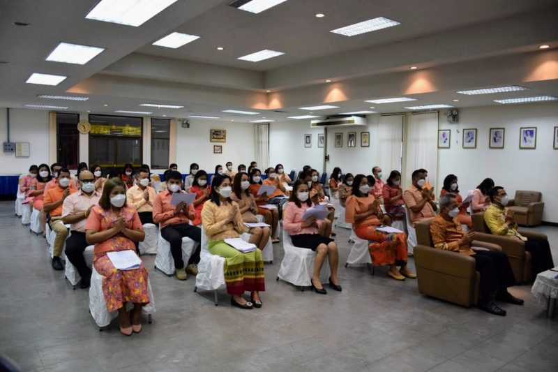 สำนักงานการตรวจเงินแผ่นดินประกอบพิธีเจริญพระพุทธมนต์และเจริญจิตตภาวนาถวายพระพรชัยมงคลแด่สมเด็จพระเจ้าลูกเธอ เจ้าฟ้าพัชรกิติยาภา 