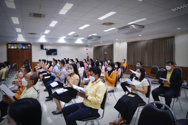 พิธีเจริญพระพุทธมนต์และเจริญจิตตภาวนาถวายพระพรชัยมงคลแด่สมเด็จพระเจ้าลูกเธอ เจ้าฟ้าพัชรกิติยาภา 