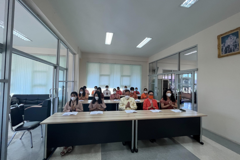 พิธีเจริญพระพุทธมนต์และเจริญจิตตภาวนาถวายพระพรชัยมงคลแด่สมเด็จพระเจ้าลูกเธอ เจ้าฟ้าพัชรกิติยาภา 