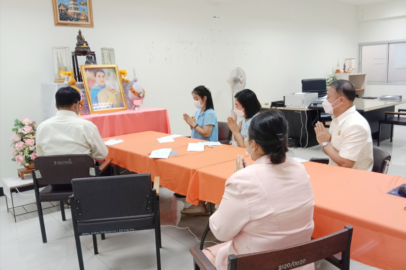 สำนักงานการตรวจเงินแผ่นดินประกอบพิธีเจริญพระพุทธมนต์และเจริญจิตตภาวนาถวายพระพรชัยมงคลแด่สมเด็จพระเจ้าลูกเธอ เจ้าฟ้าพัชรกิติยาภา 