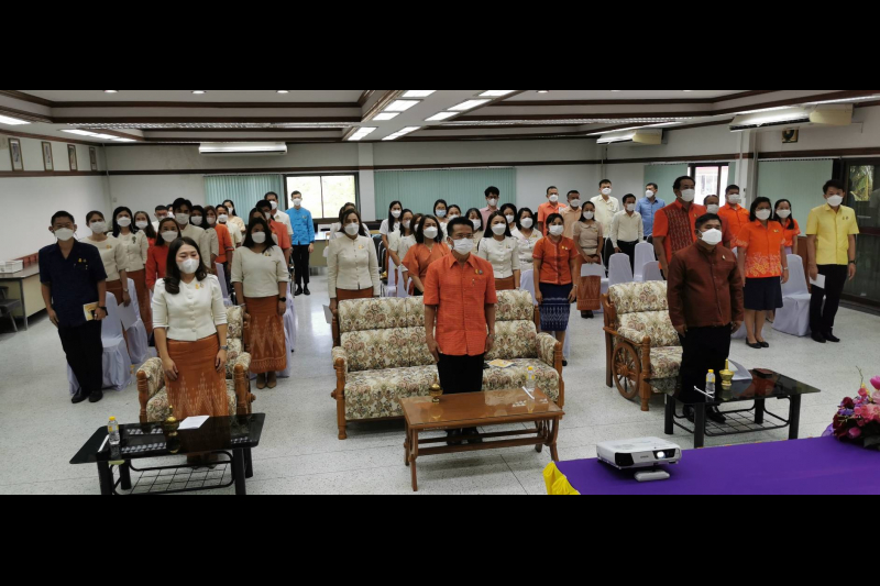 สำนักงานการตรวจเงินแผ่นดินประกอบพิธีเจริญพระพุทธมนต์และเจริญจิตตภาวนาถวายพระพรชัยมงคลแด่สมเด็จพระเจ้าลูกเธอ เจ้าฟ้าพัชรกิติยาภา 