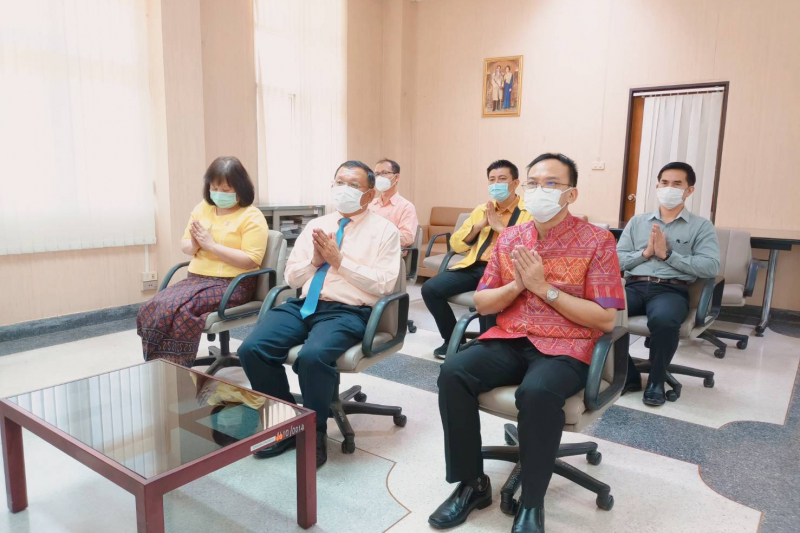 สำนักงานการตรวจเงินแผ่นดินประกอบพิธีเจริญพระพุทธมนต์และเจริญจิตตภาวนาถวายพระพรชัยมงคลแด่สมเด็จพระเจ้าลูกเธอ เจ้าฟ้าพัชรกิติยาภา 