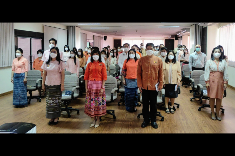 สำนักงานการตรวจเงินแผ่นดินประกอบพิธีเจริญพระพุทธมนต์และเจริญจิตตภาวนาถวายพระพรชัยมงคลแด่สมเด็จพระเจ้าลูกเธอ เจ้าฟ้าพัชรกิติยาภา 