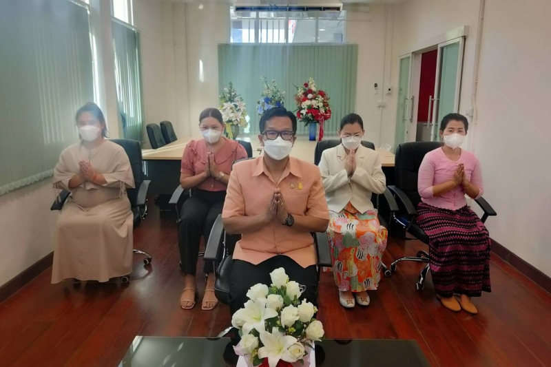 สำนักงานการตรวจเงินแผ่นดินประกอบพิธีเจริญพระพุทธมนต์และเจริญจิตตภาวนาถวายพระพรชัยมงคลแด่สมเด็จพระเจ้าลูกเธอ เจ้าฟ้าพัชรกิติยาภา 