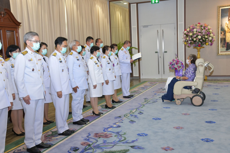 ถวายพระพรชัยมงคล เนื่องในโอกาสวันคล้ายวันพระราชสมภพ วันที่ 2 เมษายน 2564 ณ วังสระปทุม