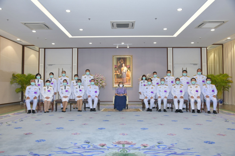 ถวายพระพรชัยมงคล เนื่องในโอกาสวันคล้ายวันพระราชสมภพ วันที่ 2 เมษายน 2564 ณ วังสระปทุม