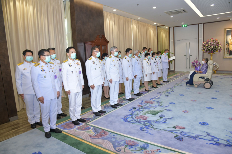 ถวายพระพรชัยมงคล เนื่องในโอกาสวันคล้ายวันพระราชสมภพ วันที่ 2 เมษายน 2564 ณ วังสระปทุม