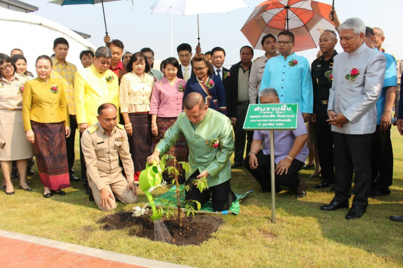พิธีเปิดอาคารที่ทำการสำนักตรวจเงินแผ่นดินจังหวัดบุรีรัมย์ 
