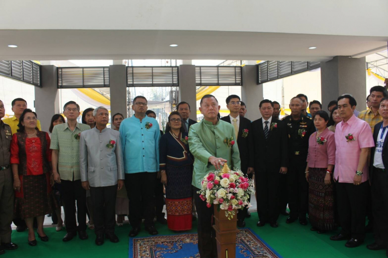 พิธีเปิดอาคารที่ทำการสำนักตรวจเงินแผ่นดินจังหวัดบุรีรัมย์ 