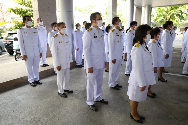 พิธีถวายสัตย์ปฏิญาณเพื่อเป็นข้าราชการที่ดีและพลังของแผ่นดิน ประจำปี 2563 ณ สำนักงานการตรวจเงินแผ่นดิน