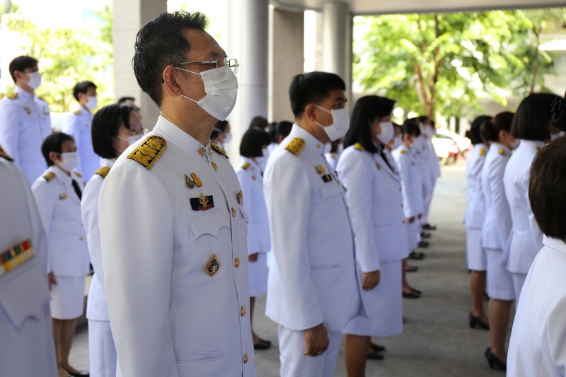 พิธีถวายสัตย์ปฏิญาณเพื่อเป็นข้าราชการที่ดีและพลังของแผ่นดิน ประจำปี 2563 ณ สำนักงานการตรวจเงินแผ่นดิน