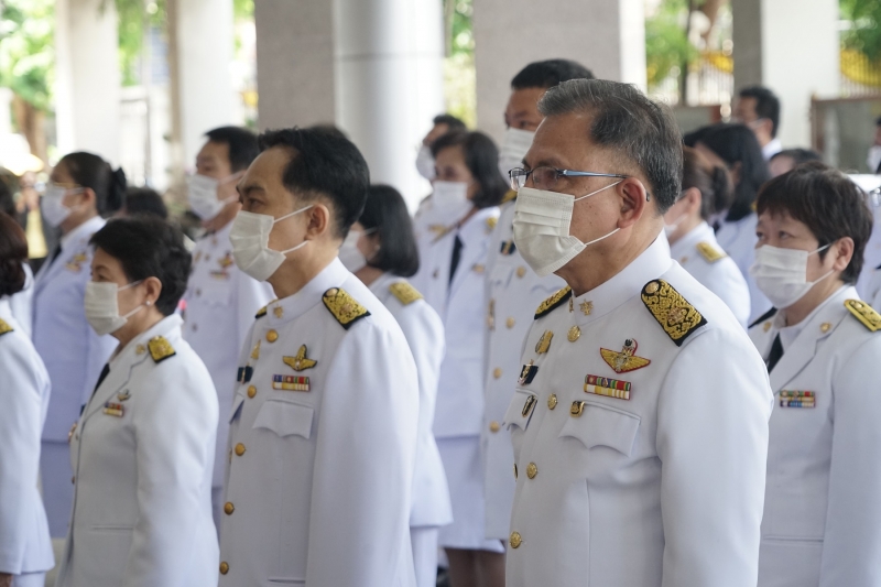 พิธีถวายสัตย์ปฏิญาณเพื่อเป็นข้าราชการที่ดีและพลังของแผ่นดิน ประจำปี 2563 ณ สำนักงานการตรวจเงินแผ่นดิน