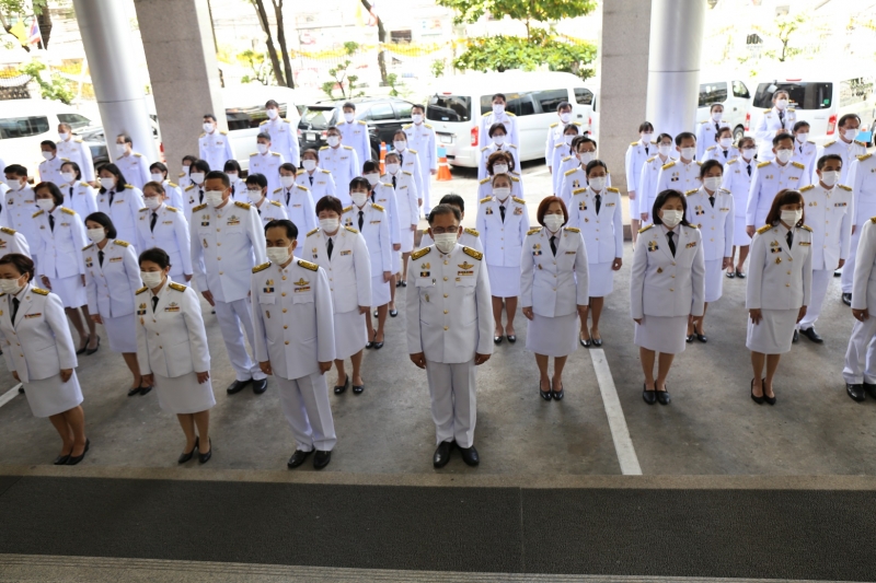 พิธีถวายสัตย์ปฏิญาณเพื่อเป็นข้าราชการที่ดีและพลังของแผ่นดิน ประจำปี 2563 ณ สำนักงานการตรวจเงินแผ่นดิน