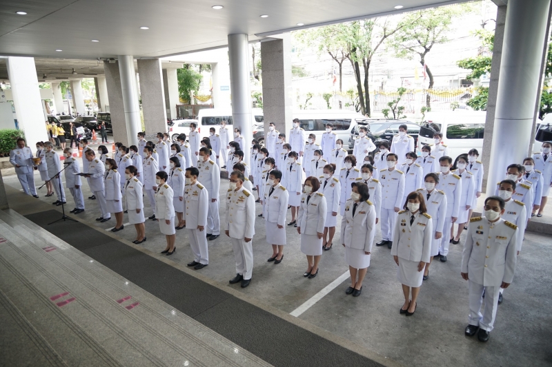 พิธีถวายสัตย์ปฏิญาณเพื่อเป็นข้าราชการที่ดีและพลังของแผ่นดิน ประจำปี 2563 ณ สำนักงานการตรวจเงินแผ่นดิน