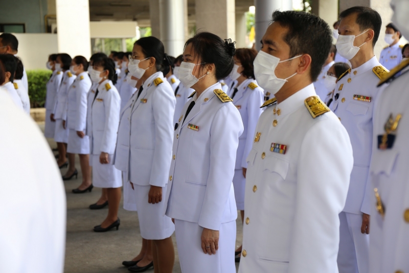 พิธีถวายสัตย์ปฏิญาณเพื่อเป็นข้าราชการที่ดีและพลังของแผ่นดิน ประจำปี 2563 ณ สำนักงานการตรวจเงินแผ่นดิน