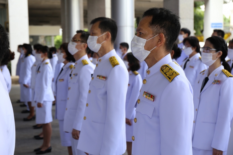 พิธีถวายสัตย์ปฏิญาณเพื่อเป็นข้าราชการที่ดีและพลังของแผ่นดิน ประจำปี 2563 ณ สำนักงานการตรวจเงินแผ่นดิน