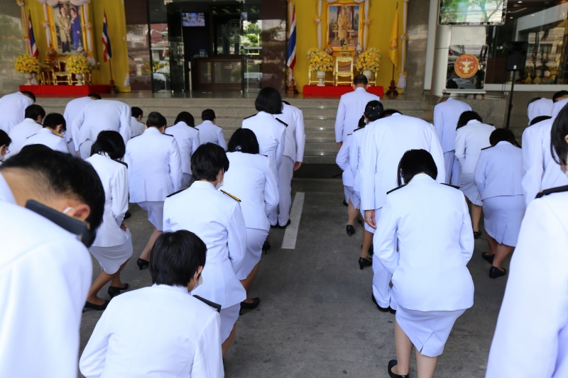 พิธีถวายสัตย์ปฏิญาณเพื่อเป็นข้าราชการที่ดีและพลังของแผ่นดิน ประจำปี 2563 ณ สำนักงานการตรวจเงินแผ่นดิน