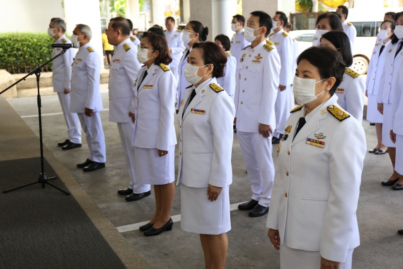 พิธีถวายสัตย์ปฏิญาณเพื่อเป็นข้าราชการที่ดีและพลังของแผ่นดิน ประจำปี 2563 ณ สำนักงานการตรวจเงินแผ่นดิน